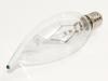 60 Watt, 120 Volt Clear Krypton Bent Tip Decorative Bulb - B460360 - bulbs.com