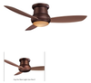 F574-ORB Wet Location / Damp Location Approved - F574-ORB - Minka Group