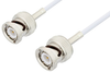 BNC Male to BNC Male Cable 12 Inch Length Using RG188 Coax - PE3C2034-12 - Pasternack