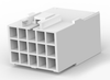 Connector Housing, Rcpt, 15Pos, 3.96Mm; Product Range Amp Te Connectivity - 69AH9990 - Newark, An Avnet Company