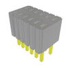 Headers, Receptacles, Female Sockets - 612-SLM-106-01-L-D-ND - DigiKey