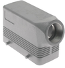 Insulated, Rectangular Hood, size 77.27, 4 Pegs, Side PG21 cable entry - CMO-06 - Mencom Corporation