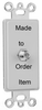 Standard Wall Plate -- SSN117 - Image