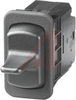 Switch, Rocker, Paddle Style, (On)-Off-(On), No Illumination -- 70155612