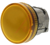 Switch, 22mm, PILOT LIGHT, FLUSH, YELLOW, USED W/ BULB,NEON,LED -- 70007001