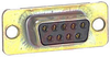 connector,d-sub,fixed machined contact,solder cup,9 socket contact receptacle - 70144898 - Allied Electronics, Inc.