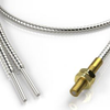 Glass, Miniature, 2.2mm connection, Threaded, Bifurcated Stainless Steel Jacket - MDBF-E-36T - Tri-Tronics Company, Inc.