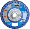 Norton BlueFire ZA Coarse Arbor Thread Plastic Flat Flap Disc - 66623399156 - Norton Abrasives