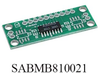 4-Channel SAB PCB with one mounted ALD810021SCLI - SABMB810021 - Advanced Linear Devices, Inc.