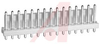 Connector, MTA-156; Male; 15; Copper Alloy; 7; 600; 0.156 in.; Polyester; White - 70083699 - Allied Electronics, Inc.