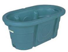 100 Gallon Green Poly Oval Stock Tank -- A-ARM-10116 - Image