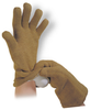 QRP Qualatherm 1400 Brown Medium Reusable Cleanroom Gloves - ISO Class 5 Rating - 14 in Length - 50G MD - 50G MD - R. S. Hughes Company, Inc.
