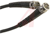 Cable Assy; 600 in.; 23 AWG; RG59B/U; Non Booted; Black Jacket; UL Listed - 70197166 - Allied Electronics, Inc.