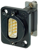 D Sub Adapter, 9Pos, Plug-Receptacle; D Sub Connector A Neutrik - 10X8730 - Newark, An Avnet Company