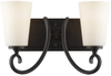 Light Vanity Fixture - VS16502-BK - Murray Feiss Lighting
