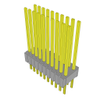 Headers, Male Pins - 612-HTMS-110-57-G-D-ND - DigiKey