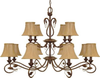 60-1171 Mid. Chandeliers-Candle - 754769 - Capital Lighting, Inc.