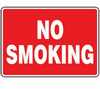 MSMK423VP - Safety Sign, No Smoking (white/red), 7 X 10, Plastic -- GO-60710-83