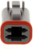 Rectangular Connectors, Heavy Duty - DT Series - DT06-4S-C015 - LADD Distribution