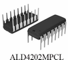 CMOS Low Voltage, Low Charge Injection Quad SPST NO Analog Switches - ALD4202MPCL - Advanced Linear Devices, Inc.