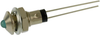 Panel Mount Indicator, Led, 5.943Mm, Blue, 4V; Led Color Bivar - 20K1737 - Newark, An Avnet Company