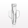 Catheter Hub Connector, Clear - 41525 - Qosina Corp.