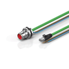 ZK7224-BT00-Axxx | B17, ENP cable, PUR, 4 x 1.5 mm² + (1 x 4 x AWG22), drag-chain suitable, key 1 (2 x 24 V DC) -  - Beckhoff Automation LLC