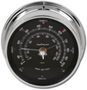 Wind Instrument - Maestro, Chrome case, Black dial - Maximum Weather Instruments