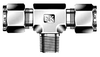 Dk-Lok® Male Branch Tee -- DTBM 3M-2R - Image