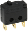 Microswitch, Plunger, Spdt, 5A, 250Vac; Microswitch Type Crouzet - 47AC4091 - Newark, An Avnet Company
