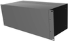 Rack Mount Cabinet, 4U, Alum, Black; Rack U Height Hammond - 57AC6207 - Newark, An Avnet Company