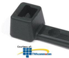 HellermannTyton Black Cable Tie 7.9" Length (Pkg of.. - T50R0M4 - TelephoneStuff.com
