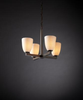 POR-8829-18-WFAL-DBRZ Mid. Chandeliers-Glass Up - 494706 - Capital Lighting, Inc.