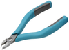 Erem Angled Flush Steel Flush Cutting Plier 2404E - 5 in Length - ESD Safe Foam Cushion Grip - 037103-21630 - R. S. Hughes Company, Inc.