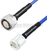 Low PIM 4.1/9.5 Mini DIN Male to 4.1/9.5 Mini DIN Female LSZH Jacketed Cable 0.141 Formable Low PIM Coax in 100 CM and RoHS Compliant -- FMC3739951-100CM