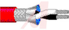 MULTI CONDUCTOR, 2 COND, 20AWG (7X28), SHIELDED, PLENUM AUDIO, CONTROL CABLE RED - 70005875 - Allied Electronics, Inc.