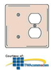 Hubbell 2-Gang Combination Plates Satin Stainless Wallplate - SS138 - TelephoneStuff.com