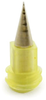 Fisnar QuantX™ 5901011 Micron-S Precision Micro Bore Nozzle Yellow 50 um Exit -- 5901011