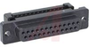 AMPLIMITE HDF-20 Receptacle, 25 Pos., 28-26AWG, w/ Contacts, All-Plastic - 70041282 - Allied Electronics, Inc.