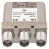 SPDT Failsafe DC to 10 GHz Electro-Mechanical Relay Switch, Indicators, TTL, Diodes, 50W, 12V, TNC -- FMSW6200 - Image