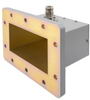 WR-430 to Type N Female Waveguide to Coax Adapter UDR22 with 1.72 GHz to 2.61 GHz in Aluminum - FMWCA1079 - Fairview Microwave Inc.