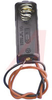 Battery Holder; AA; Polypropylene; 1; Spring; Wire Lead; 26 AWG - 70182747 - Allied Electronics, Inc.