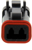 Rectangular Connectors, Heavy Duty - DT Series - DT06-2S-E005 - LADD Distribution