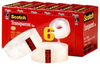 3M Scotch 600K6 Clear Box Sealing Tape - 3/4 in Width x 1000 in Length - 2.3 mil Thick - 52787 - 021200-52787 - R. S. Hughes Company, Inc.