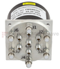 SP6T Latching DC to 40 GHz Terminated Electro-Mechanical Relay Switch, Self Cut Off, TTL, Indicators, Reset, 3W, 28V, 2.92mm - FMSW6324 - Fairview Microwave Inc.