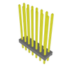 Headers, Male Pins - 612-MTMM-107-14-L-D-570-ND - DigiKey