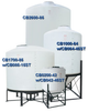 2600 Gallon 30 Degree Cone Bottom Tank - A-CB2600-90 - Plastic-Mart