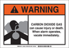 Brady B-302 Polyester Rectangle White Chemical, Biohazard, Hazardous & Flammable Material Sign - 10 in Width x 7 in Height - Laminated - 106016 - 662820-65790 - R. S. Hughes Company, Inc.