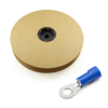 Ring Terminal 16-14 Ga., #10 Stud Size, Vinyl Insulated, Mylar Reel - 37392R - Waytek, Inc.