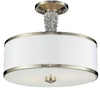 Semi-Flush Mts.-Drum Shade - 604205 - Light Center (The)